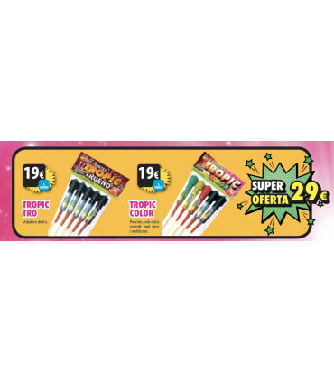 Oferta Cohetes: Elysium color y trueno