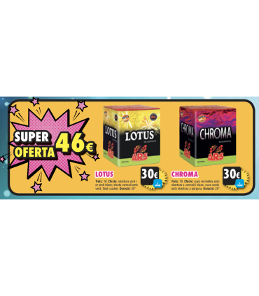 Oferta 2 Baterías:   Crhroma y Lotus