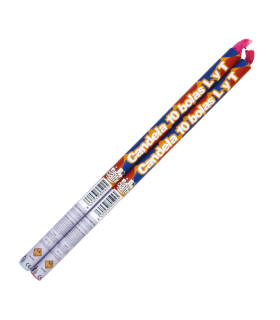Candela 10 bolas Luz y Trueno